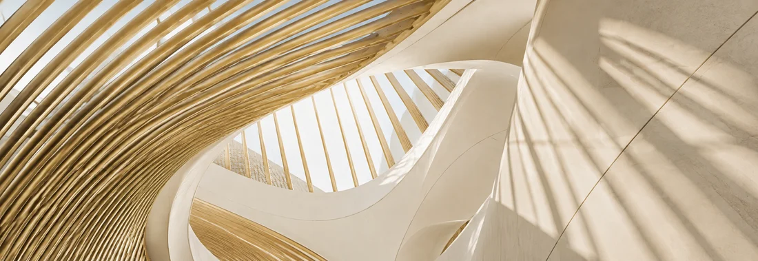 Illustrative contemporary architectural forms