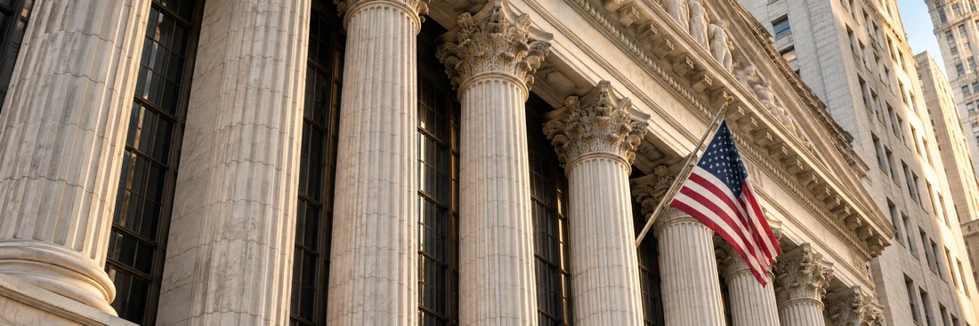 Illustrative view of classical stock exchange architecture